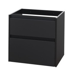 Mereo Opto, koupelnová skříňka 60 cm, černá (CN940SN)