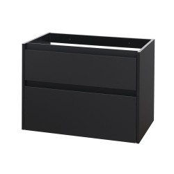 Mereo Opto, koupelnová skříňka 80 cm, černá (CN941SN)