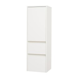 Mereo Opto koupelnová skříňka vysoká 125 cm, pravé otevírání, bílá (CN914PN)
