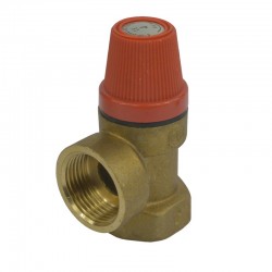 MEREO - Pojišťovací ventil pro bojler s pevně nastaveným tlakem 4 bar, 1