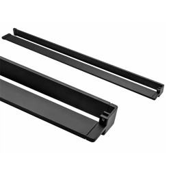 Mereo Polička k WALK IN, 120 cm, černý ALU (CK10620PB)