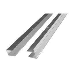 Mereo Sada fixačních (stěnových) profilů (2ks) pro CK806xxK, chrom ALU, 190 cm (CKND250K2)