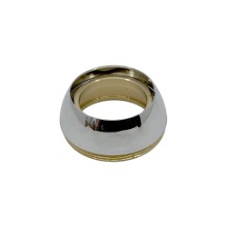 Mereo Sada krytka na kartuš chrom o 35 mm pro Dita baterie+matice vyšší pro Dita baterie (CB416BD)