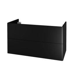 Mereo Siena, koupelnová skříňka 100 cm, černá mat (CN442S)