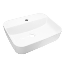 Mereo Umyvadlo na desku bez přepadu, Lota, 505x400x135 mm, keramické (UC514014R)