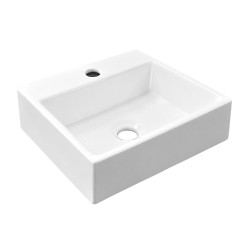 Mereo Umyvadlo na desku i zavěšení bez přepadu, Trino, 330x290x110 mm, keramické (UC332911)