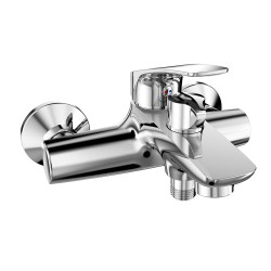 Mereo Vanová nástěnná baterie, Eve, bez příslušenství, 150 mm, chrom (CBV90104)