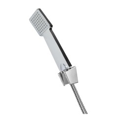 Mereo Vanový set: jednopolohová sprcha, držák, sprchová hadice (CB469SQ)