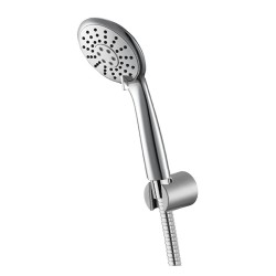 Mereo Vanový set, třípolohová sprcha, dvouzámková nerez hadice (CB569H)