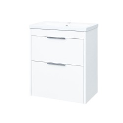 Mereo Vigo, koupelnová skříňka s keramickým umyvadlem 61 cm, bílá (CN311)