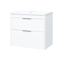Mereo Vigo, koupelnová skříňka s keramickým umyvadlem 81 cm, bílá (CN312)