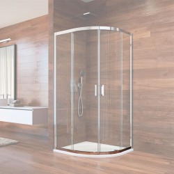 Mereo Vodící profil, oblouk, bílý pro CK608B...K, 90x90x190cm (CKND07K)