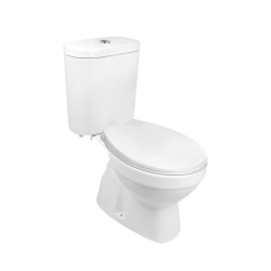 Mereo WC kombi, RIMLESS, spodní odpad s armaturou (VSD98)