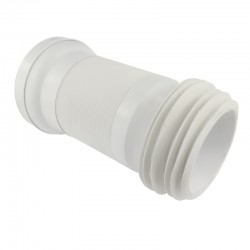 MEREO - WC napojení, ø 110 mm, flexi s drátem, vestavná délka 150 - 500 mm (PR7097C)