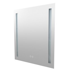 Mereo Zrcadlo 60x80 cm s LED osvětlením a odmlžováním (CN154)