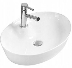 MEXEN - Aida umyvadlo na desku 55x40 cm bílá (21205500)