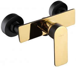 MEXEN - Alfa sprchová baterie, černá/zlatá (745740-75)