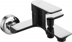 MEXEN - Alfa vanová baterie, černá/chrom (745730-71)