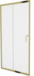 MEXEN - Apia posuvné sprchové dveře 110, transparent, zlaté (845-110-000-50-00)