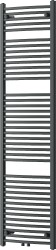 MEXEN - Ares otopný žebřík/radiátor 1800 x 500 mm, 820 W, antracit (W102-1800-500-00-66)