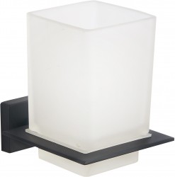 MEXEN - Arno držák + sklenka, černá (7020738-70)