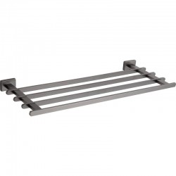 MEXEN - Arno polička na ručník, grafit kartáčovaná (7020720-66)