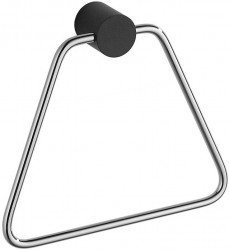 MEXEN - Aron držák ručníků, černá/chrom (7088132-07)