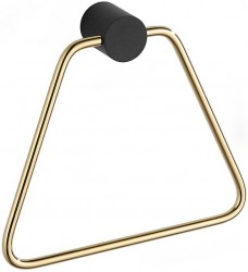 MEXEN - Aron držák ručníků, černá/zlatá (7088132-57)