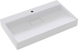 MEXEN - Ava umyvadlo na desku litý mramor 50 x 38, bílá (23015001)