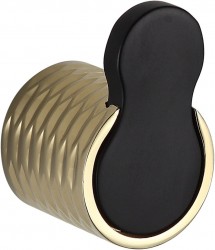 MEXEN - Base háček na ručník, černá/zlatá (7088235-57)