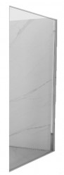 MEXEN - Boční stěna pro Exo 100x200 6mm chrom, transparent (810-100-000-01-00)
