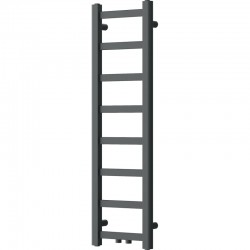 MEXEN - Bolt otopný žebřík/radiátor 1000 x 300 mm, 197 W, antracit (W126-1000-300-00-66)