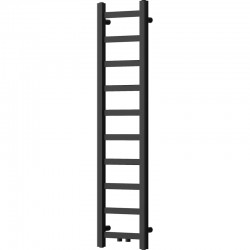MEXEN - Bolt otopný žebřík/radiátor 1200 x 300 mm, 240 W, černá (W126-1200-300-00-70)