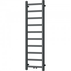 MEXEN - Bolt otopný žebřík/radiátor 1200 x 400 mm, 279 W, antracit (W126-1200-400-00-66)