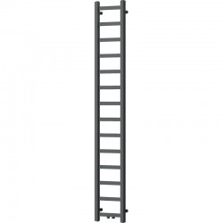 MEXEN - Bolt otopný žebřík/radiátor 1800 x 300 mm, 351 W, antracit (W126-1800-300-00-66)