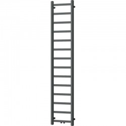 MEXEN - Bolt otopný žebřík/radiátor 1800 x 400 mm, 406 W, antracit (W126-1800-400-00-66)