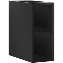 MEXEN - Box-A otevřená skříňka s policí 20, černá mat (91AX2-0200-470-0-71)