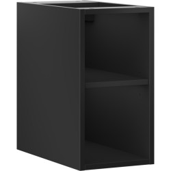 MEXEN - Box-A otevřená skříňka s policí 25, černá mat (91AX2-0250-470-0-71)