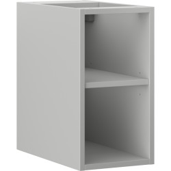 MEXEN - Box-A otevřená skříňka s policí 25, šedá mat (91AX2-0250-470-0-62)