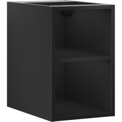 MEXEN - Box-A otevřená skříňka s policí 30, černá mat (91AX2-0300-470-0-71)