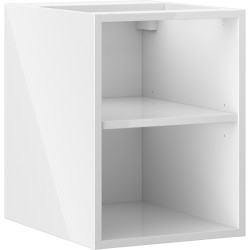 MEXEN - Box-A otevřená skříňka s policí 35, bílá lesk (91AX2-0350-470-0-00)