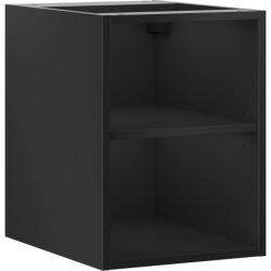 MEXEN - Box-A otevřená skříňka s policí 35, černá mat (91AX2-0350-470-0-71)