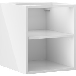 MEXEN - Box-A otevřená skříňka s policí 40, bílá lesk (91AX2-0400-470-0-00)