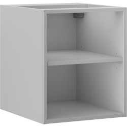 MEXEN - Box-A otevřená skříňka s policí 40, šedá mat (91AX2-0400-470-0-62)