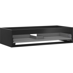 MEXEN - Box-A skříňka pro umyvadlo 100, 1 šuplík, černá mat (91AX0-1000-235-1-71)