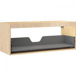 MEXEN - Box-A skříňka pro umyvadlo 120, 1 šuplík, dub (91AX0-1200-470-1-81)