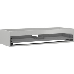 MEXEN - Box-A skříňka pro umyvadlo 120, 1 šuplík, šedý mat (91AX0-1200-235-1-62)