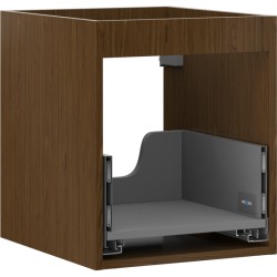 MEXEN - Box-A skříňka pro umyvadlo 40, 1 šuplík, ořech (91AX0-0400-470-1-86)