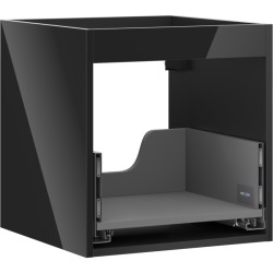 MEXEN - Box-A skříňka pro umyvadlo 45, 1 šuplík, černá lesk (91AX0-0450-470-1-70)