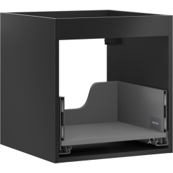 MEXEN - Box-A skříňka pro umyvadlo 45, 1 šuplík, černá mat (91AX0-0450-470-1-71)